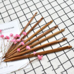 Set Of 7 Bamboo Stick Crochet Hooks - Image 4