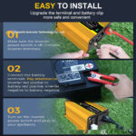 Inverter 12V To 220V110V3000W Vehicle Solar Power Conversion Inverter Off-grid High Frequency Correction - Image 4