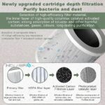 Multifunctional Desktop Air Purifier Remove Formaldehyde H13 HEPA Filter UVC Car Air Purifiers For Bedroom Home - Image 6