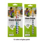 12-color Acrylic Pigment Strip Gouache Watercolor Oil Painting Paints Full Set - Image 7