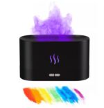 Aroma Diffuser With Flame Light Mist Humidifier Aromatherapy Diffuser With Waterless Auto-Off Protection For Spa Home Yoga Office - Image 5