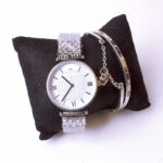 Wrist Watches Douyin The Same Gypsophila Watch Set Wechat Ladies Watch Bracelet Two-piece Set - Image 4