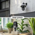 Light Bulb Security Camera 2.4GHz 5G WiFi Outdoor, 1080P E27 Light Socket Security Camera, Indoor 360 Home Security Cameras - Image 5