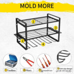 Garage Tool Storage Rack Storage Rack Screwdriver Power Tools Storage Rack - Image 4