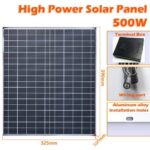 Solar Panel 20W Photovoltaic Module Outdoor Monitoring Solar Panel Kit - Image 2