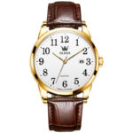 Waterproof Quartz Watch Digital Scale Simple Men - Image 5