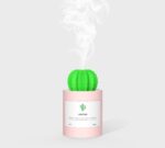 Air Humidifier Soft LED Light Cactus Ultrasonic Aroma Essential Oil Diffuser For Home Car USB Mini Air Purifier - Image 3