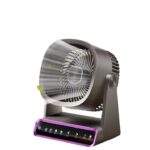 Wall-mounted Small No Punching Hang Rechargeable Fan - Image 5
