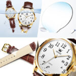 Waterproof Quartz Watch Digital Scale Simple Men - Image 4