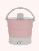 NEW Portable Folding Hot Pot Electric Cooker Skillet Kettle Heated Food Container Portable Rice Cooker Used In House 220V - Image 4