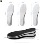 Men Women Invisible Height Increase Insoles Heel Lift Taller Shoe Inserts Pad US - Image 5