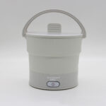 NEW Portable Folding Hot Pot Electric Cooker Skillet Kettle Heated Food Container Portable Rice Cooker Used In House 220V