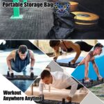 Multifunctional Push Up Board Home Strength Training Equipment With 15 Fitness Accessories Pilates Bar Resistance Band Roller Wheel Full Body Workout Home Gym Equipment - Image 9