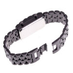 Fashion Black Full Metal Digital Lava Watch Men - Image 5
