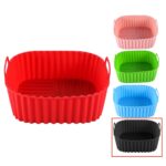 Multicolor Edible Silicon Square Air Fryer Tray Suitable For Air Fryer - Image 10