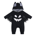 Baby Autumn Clothing Halloween Baby Batwing Sleeve Jumpsuit Newborn Western Style Rompers - Image 4