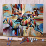 Abstrack Art Painting By Numbers Package Acrylic Paints - Image 7