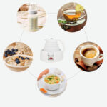 Car Folding Electric Heating Kettle Car Kettle Kettle Water Heater 12V Car Portable - Image 5