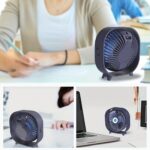 Random Color New Desktop Small Fan Rechargeable Desktop Fan Portable Office Student Dormitory Home Mini Fan Mute - Image 3