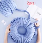 Super Thick Chunky Yarn Cotton Tube Yarn Merino Wool - Image 9