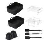 High Temperature Resistance Air Fryer Silicone Baking Tray Air Fryer Accessories - Image 7