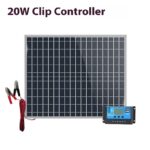 Solar Panel 20W Photovoltaic Module Outdoor Monitoring Solar Panel Kit - Image 3