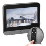 Night Vision Digital Door Viewer Video Doorbell Surveillance Camera 3MP - Image 5