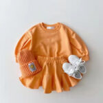 Fashionable Clothing Suit Baby Leisure Children's Clothing Candy Color - Image 3