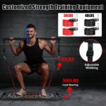 Multifunctional Push Up Board Home Strength Training Equipment With 15 Fitness Accessories Pilates Bar Resistance Band Roller Wheel Full Body Workout Home Gym Equipment - Image 2