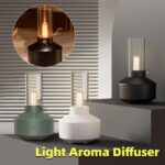 Retro Light Aroma Diffuser Essential Oil LED Light Filament Night Light Air Humidifier For Home - Image 2