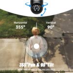 Light Bulb Security Camera 2.4GHz 5G WiFi Outdoor, 1080P E27 Light Socket Security Camera, Indoor 360 Home Security Cameras - Image 8
