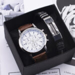 Blue Light Glass Wrist Watch Men New Watches - Image 4