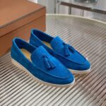 Fashion Suede Tassel Slip-on Loafers - Image 2