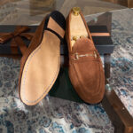 Soft Structure Suede Horsebit Slip On Shoes For Men - Image 2