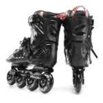 White Black Professional Inline Roller Skates Woman Man Kids Adult Speed Skate Sneakers Outdoor patins 4 rodas Size 30-44 - Image 30