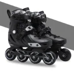 White Black Professional Inline Roller Skates Woman Man Kids Adult Speed Skate Sneakers Outdoor patins 4 rodas Size 30-44 - Image 8