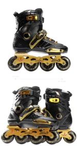 White Black Professional Inline Roller Skates Woman Man Kids Adult Speed Skate Sneakers Outdoor patins 4 rodas Size 30-44 - Image 41
