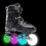White Black Professional Inline Roller Skates Woman Man Kids Adult Speed Skate Sneakers Outdoor patins 4 rodas Size 30-44 - Image 22