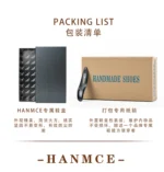 Hanmce High Top Sell Designer Shoes Men Handmade Genuine Leather Loafers Shoes - Image 15
