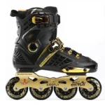 White Black Professional Inline Roller Skates Woman Man Kids Adult Speed Skate Sneakers Outdoor patins 4 rodas Size 30-44 - Image 18