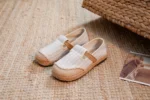 Veowalk Women Striped Linen Cotton Fabric Loafers Comfortable Slip On Sneakers Ladies Casual Flats Shoes Handmade Espadrilles - Image 13