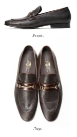 Hanmce High Top Sell Designer Shoes Men Handmade Genuine Leather Loafers Shoes - Image 12