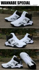 Basketball Shoes for Men High-top Sports Cushioning Hombre Athletic Male Shoes Comfortable Black Sneakers Zapatillas Hot Sales - Image 17