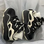 Women Sneaker Men Loafers Shoes Skate Sneakers Man's New Man Skateboard Bread Shoes Retro National Trend Sport Shoe Wind Board - Image 3