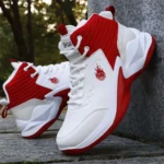 Basketball Shoes For Men High-Top Sneakers Men Outdoor Breathable Non-Slip Athletic Fashion Tennis Sport Shoes Male Zapatillas - Image 3