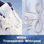 New Swivel Buckle Laces Automatic Shoelaces Without ties Install simple Thick Rope Tennis Sneakers Shoelace Shoe Accessories - Image 8