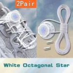 Install Simple Swivel Buckle Laces Automatic Shoelaces Without Ties Unisex Thick Rope Tennis Sneakers Shoelace Shoe Accessories - Image 22