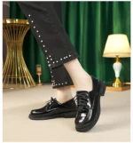AIYUQI Genuine Leather Loafers Women 2024 Autumn New British Style Shoes Women Lace-up Casual Women Shoes - Image 11