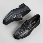 Summer Adult Loafers for Men Casual Footwear Mens Fashion Genuine Leather Shoes Wedding Business Dress Breathable Driving Shoes - Image 16