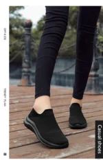 Men's Shoes Soft Sole Slip-On Sneakers Men Running Shoes Lightweight Men's Loafers Walking Male Footwear - Image 14